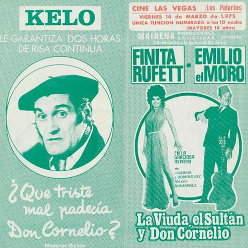 La viuda, el sultán y don Cornelio, 1975