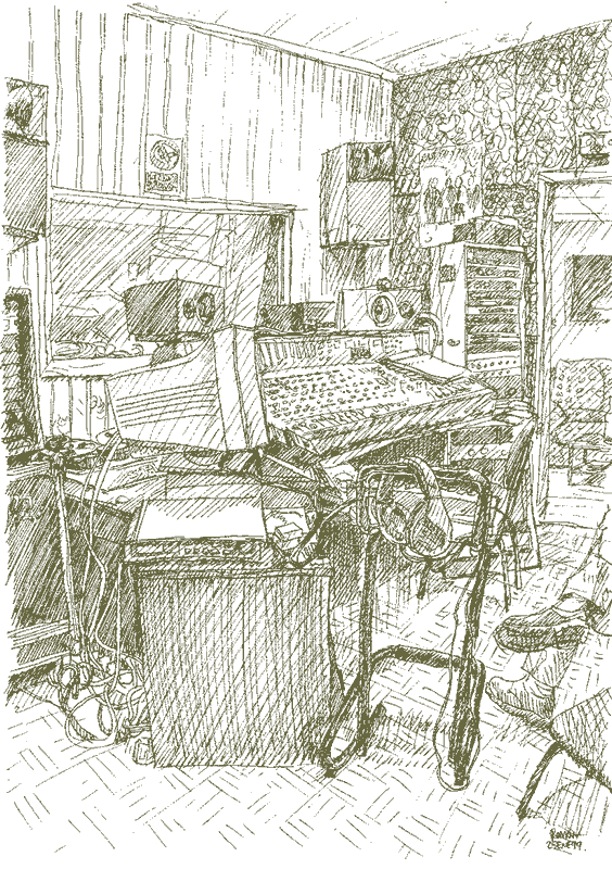 SPL audio (dibujo: Rom&aacute;n, 25 de enero de 1999)